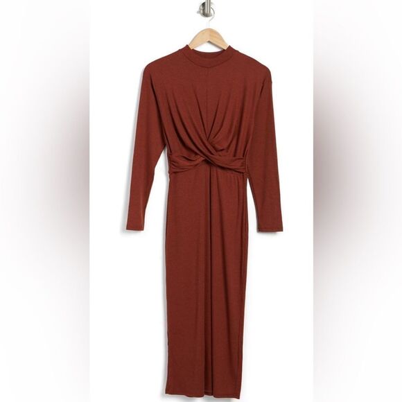 NWT Lush Mock Neck Dress Sz XS NWT - Picture 5 of 6